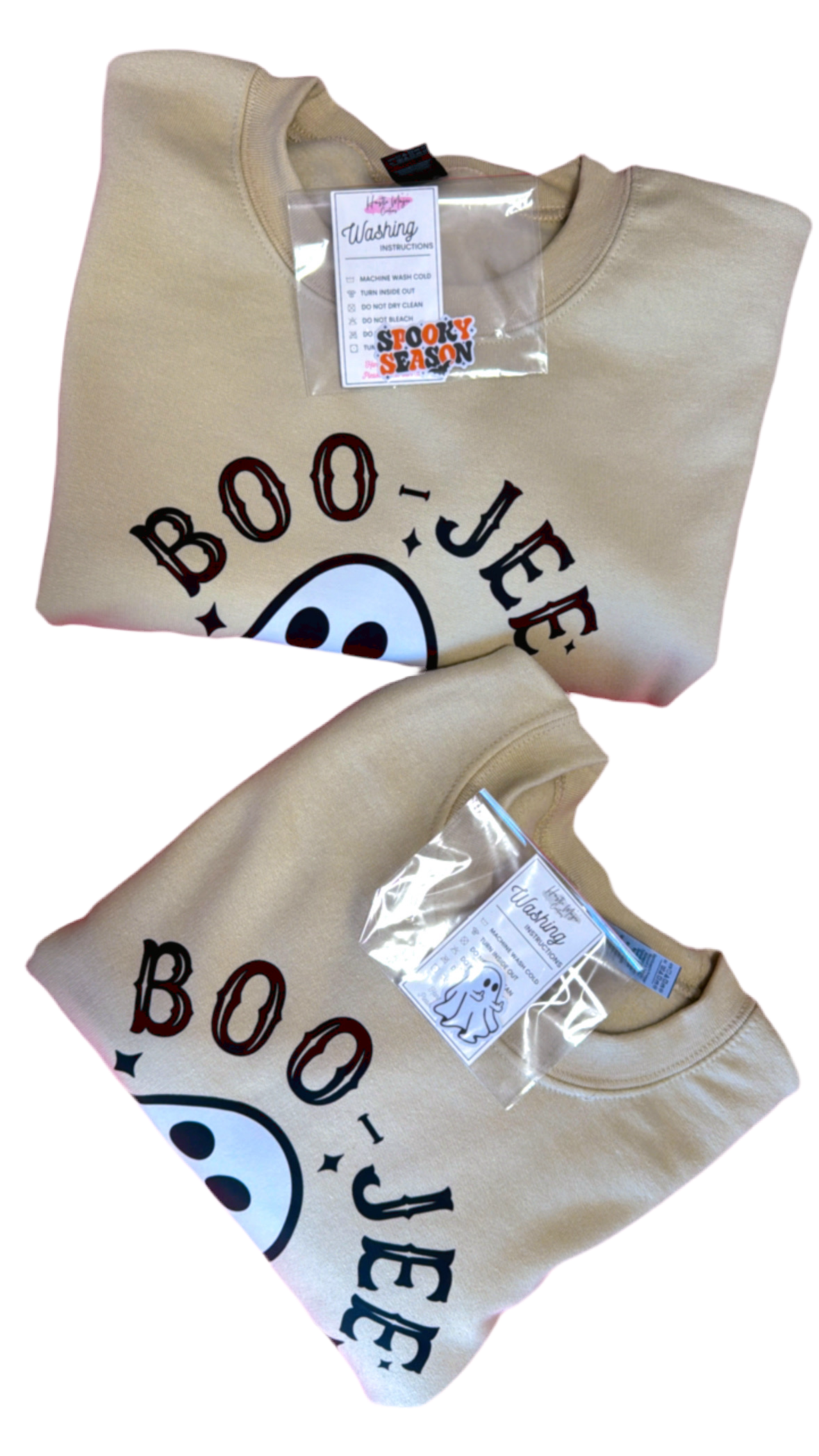 “Boo-Jee” Tan Crewneck