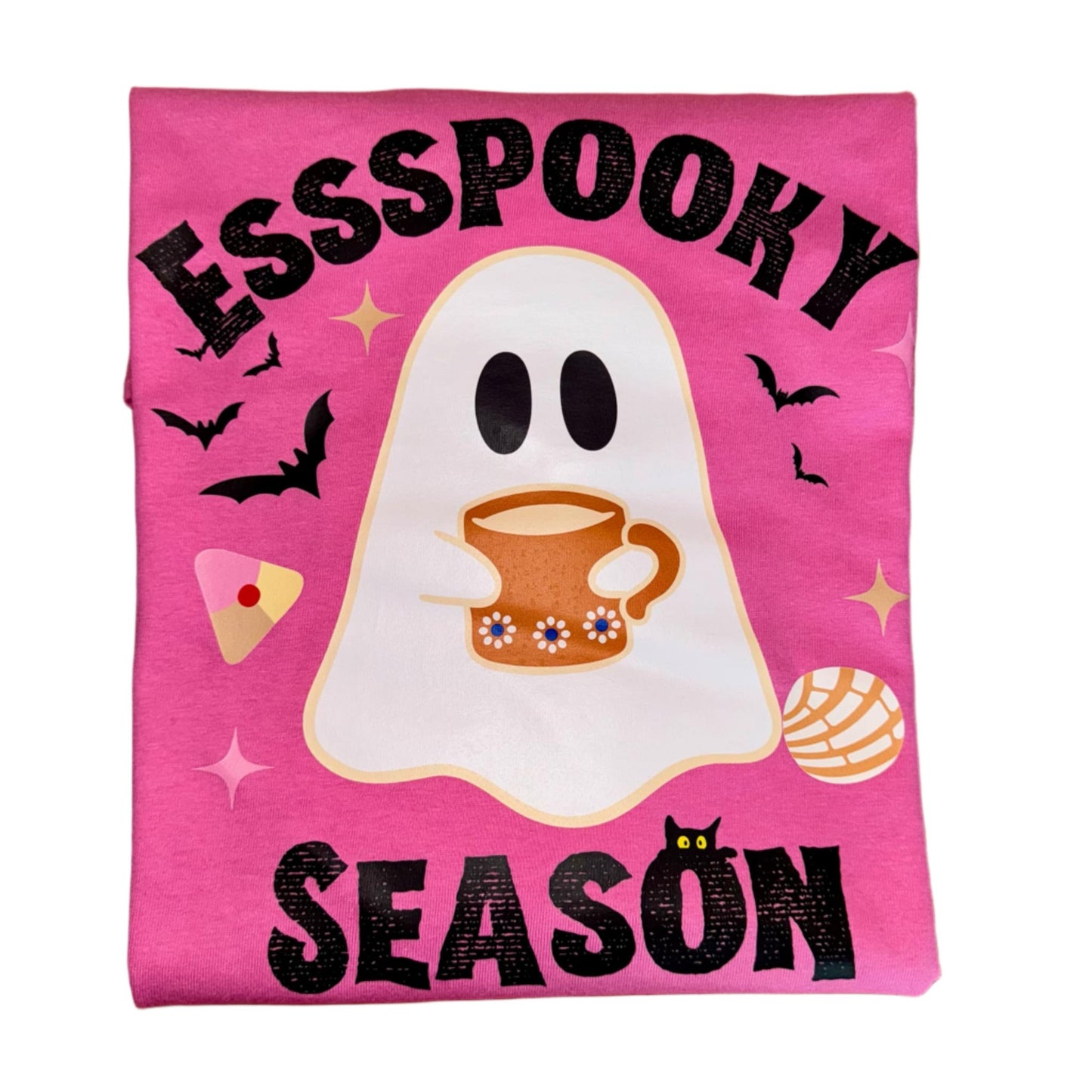 "Espooky Season" Pink Shirt