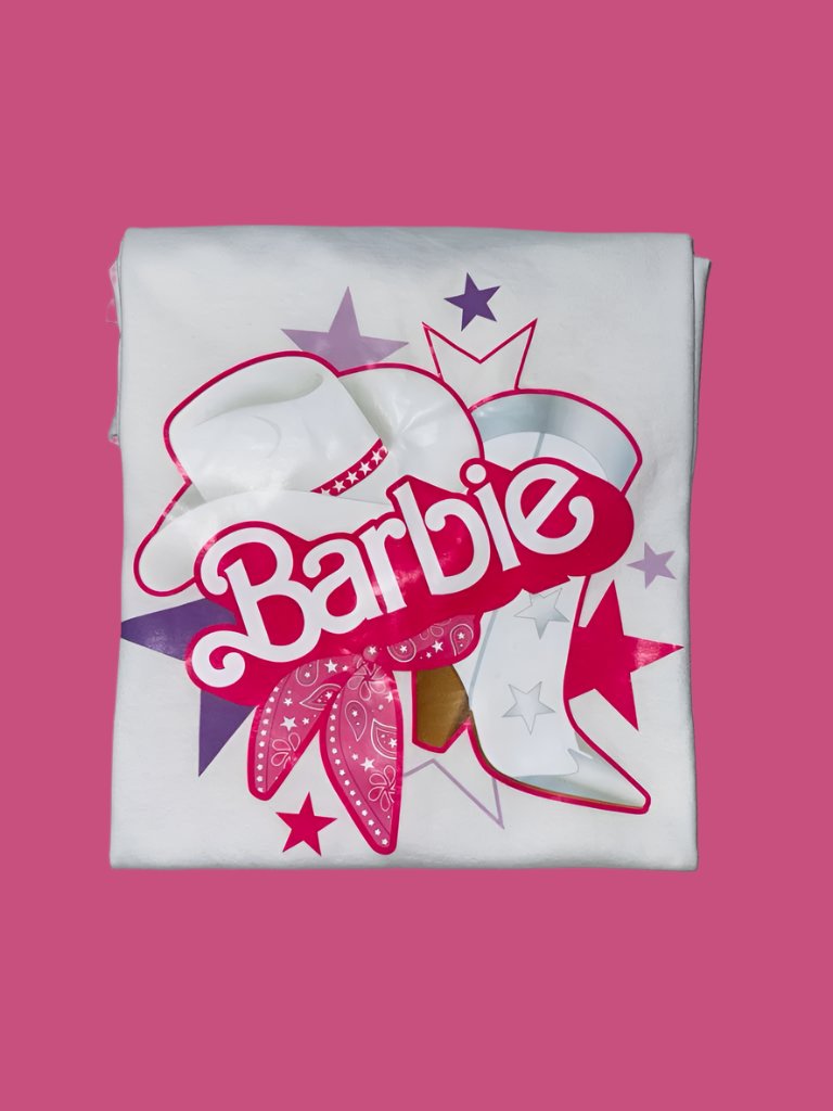 "Cowgirl Barbie" White Shirt