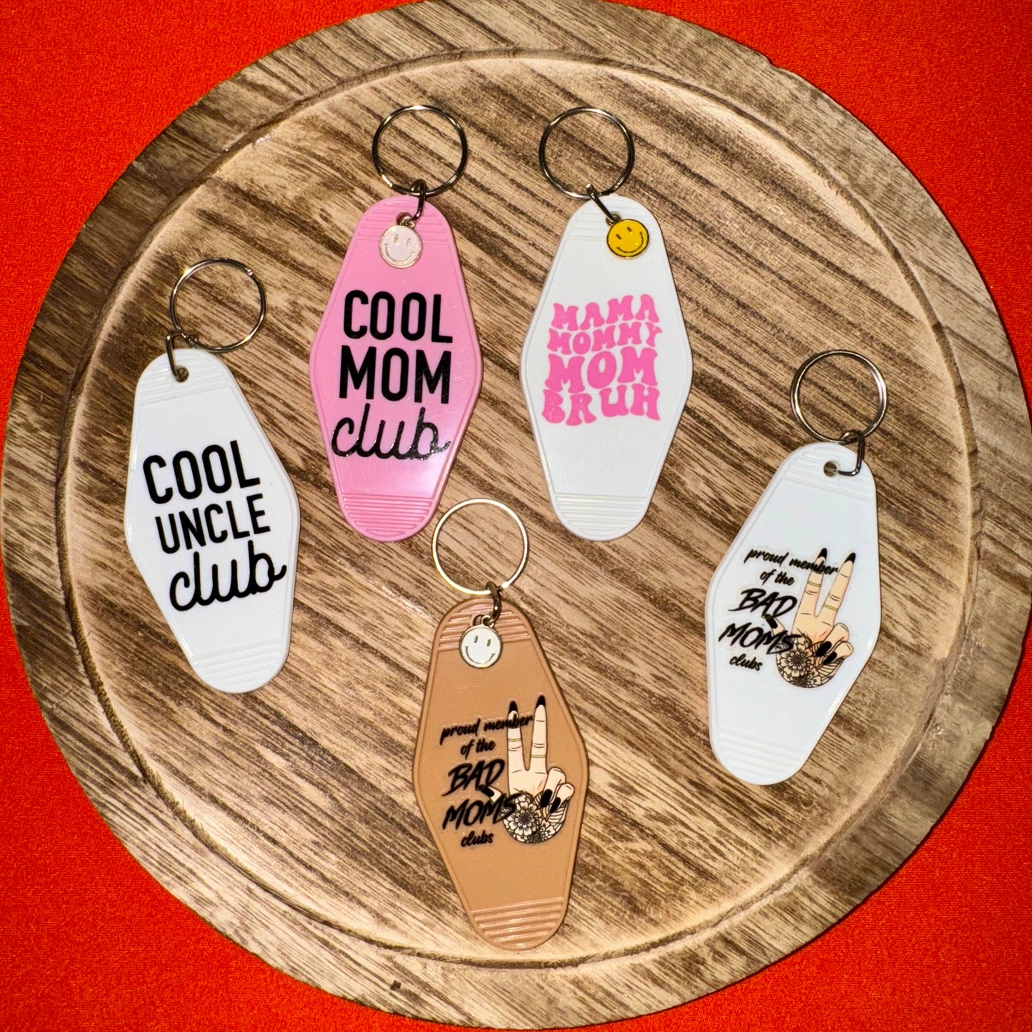 Motel Keychains