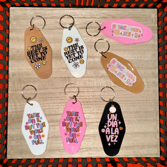 Motel Keychains