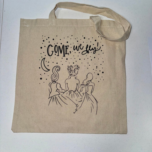 “Come We Fly” Tote Bag- Hocus Pocus