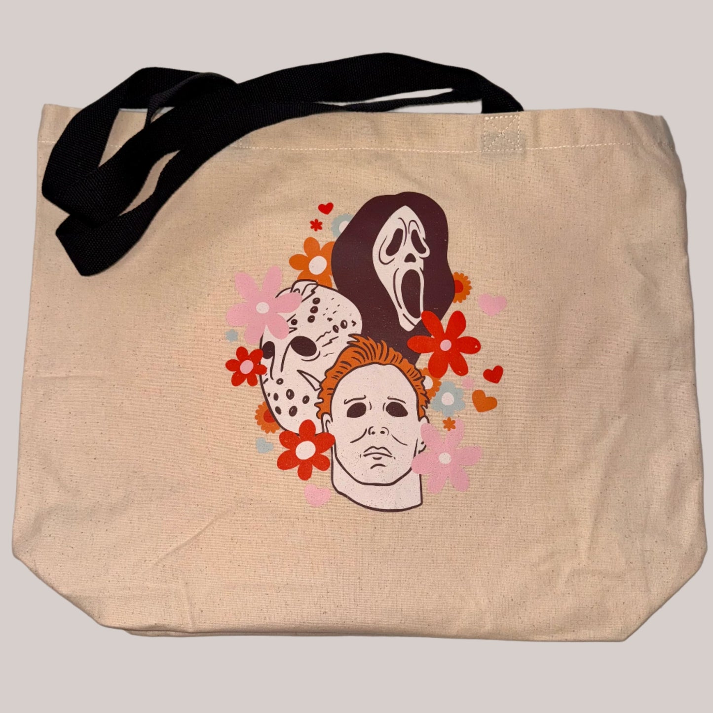 “Character Faces” Tote Bag