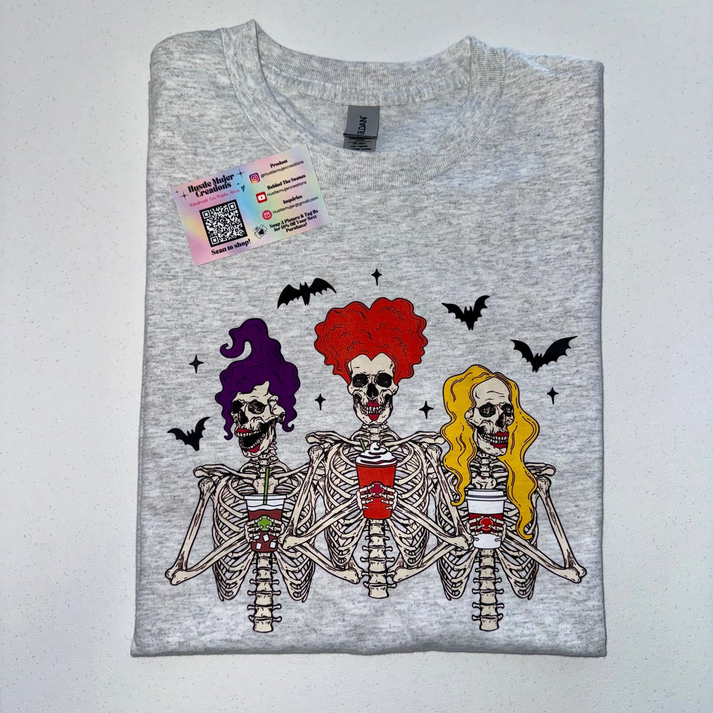 “Sanderson Sisters” Grey Shirt- Hocus Pocus