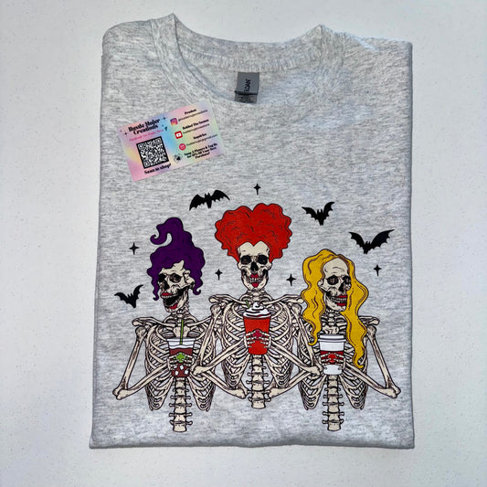 “Sanderson Sisters” Grey Shirt- Hocus Pocus