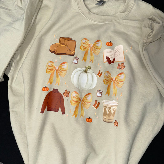 Fall Coquette Crewneck