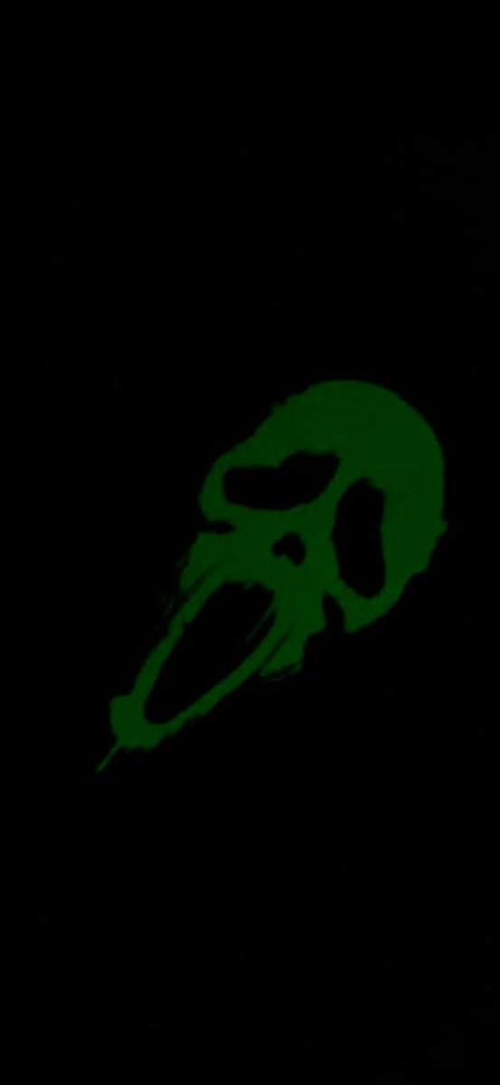 Ghostface Grey Crewneck- GLOW in the dark